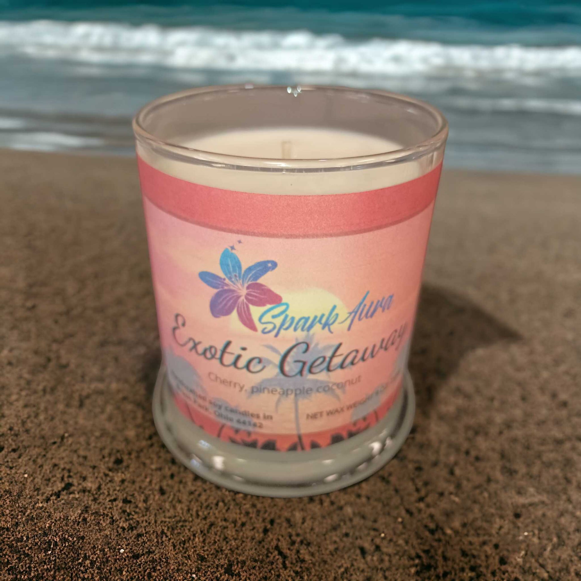 Exotic Getaway 9oz Candle Spark Aura Candles & Wax Melts candles 15