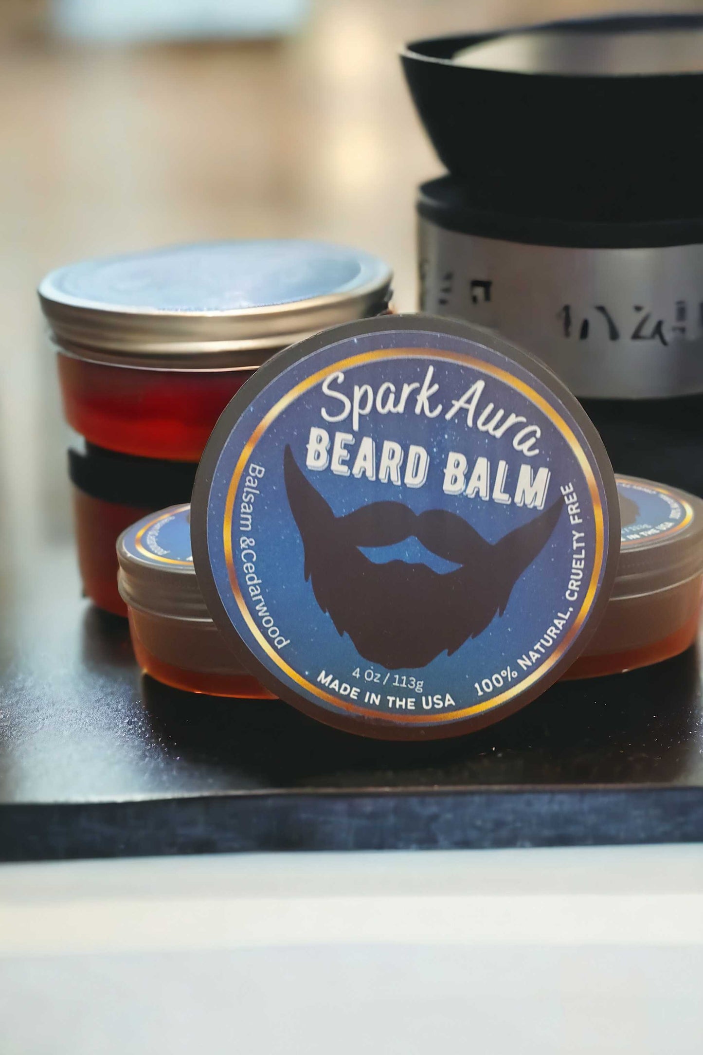 Men's Beard Balm Spark Aura Men's face and Body Care beard care 14